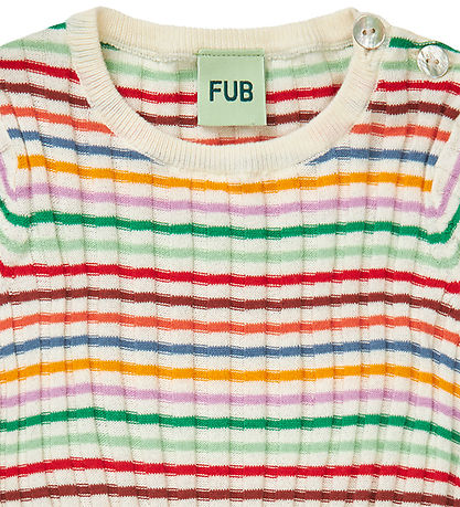 FUB Samfella c/o - Rib - Multi Stripe