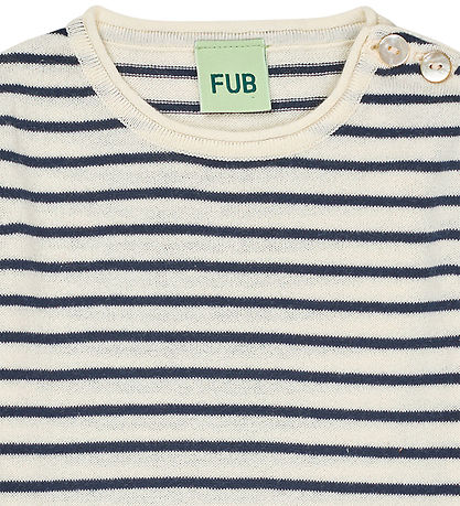 FUB Samfella c/o - Ecru/Þvegið Indigo