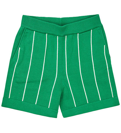 FUB Shorts - Knitted - Basil/Ecru