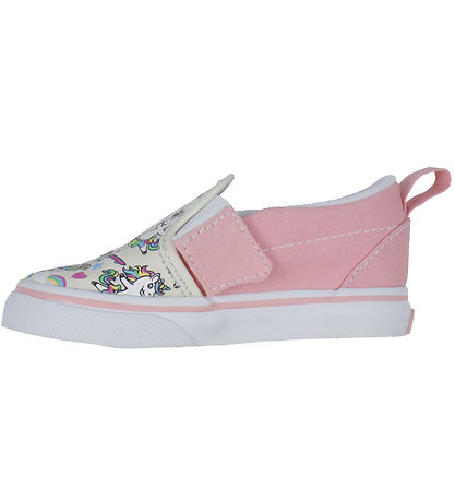 Vans Skór - Slip-on V - Ballett Skaticorn - Marshmallow/Bleikt