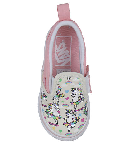 Vans Skór - Slip-on V - Ballett Skaticorn - Marshmallow/Bleikt