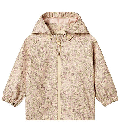 Wheat Rain Jacket - PU - Chardy - Rose Flower Field