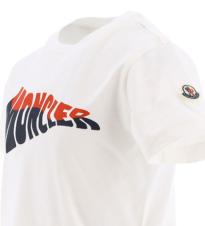 Moncler T-shirt - White w. Print