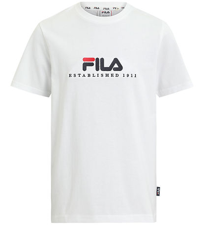 Fila Stuttermabolur - Lohberg - Bright White