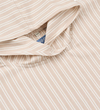 Liewood Handklæða ponsjó - Kaiden - Sorbet Rose/Creme De La Crem