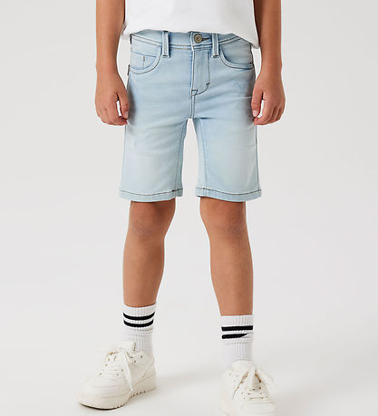 Name It Shorts - Noos - NkmTheo - Light Blue Denim