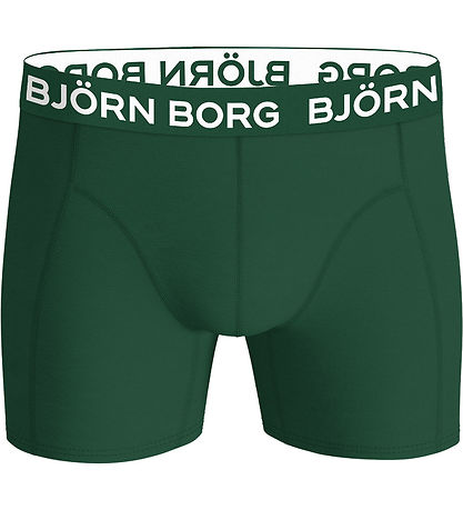 Björn Borg Boxers - 3-Pack - Black/Green