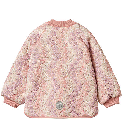 Wheat Termo/Fleece Jacket - Reversible - Lake - Lilac Flower Rai