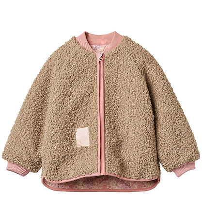 Wheat Termo/Fleece Jacket - Reversible - Lake - Lilac Flower Rai