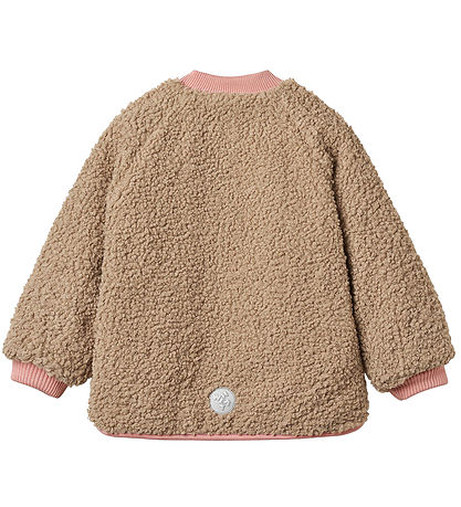 Wheat Termo/Fleece Jacket - Reversible - Lake - Lilac Flower Rai