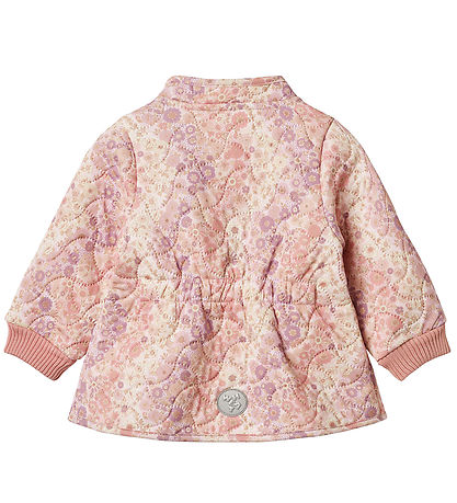 Wheat Thermo Jacket - Thilde - Lilac Flower Rainbow