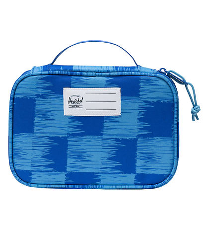 Herschel Pencil Case - Heritage - Check Yourself Dazzling Blue