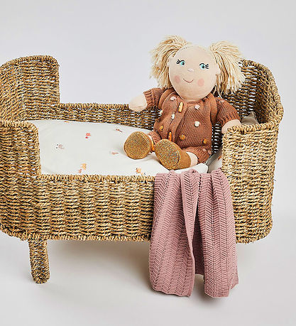 Smallstuff Puppendecke - Strick - 36x47 cm - Powder