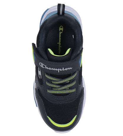 Champion Schuhe m. Light - Wave Low Cut - Schwarz/Blau/Weiß