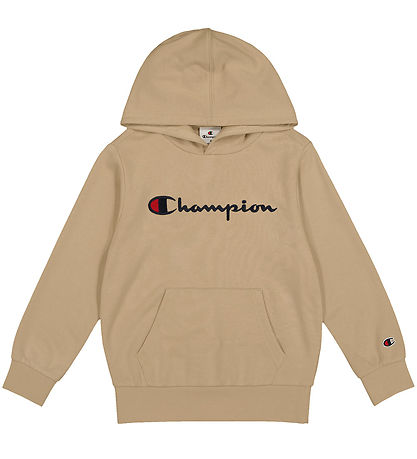 Champion Kapuzenpullover - Khaki m. Logo