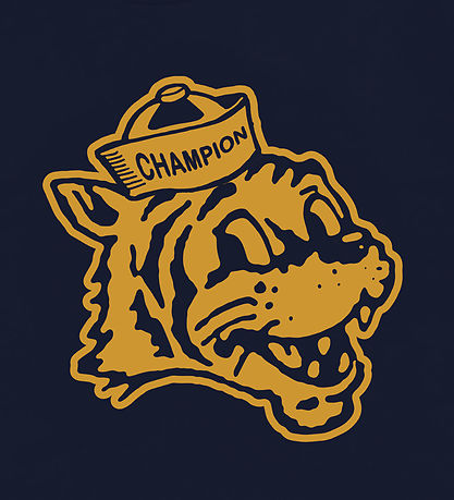 Champion T-shirt - Navy w. Print