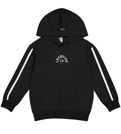 Champion Kapuzenpullover - Schwarzes m. Logo