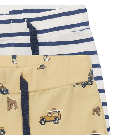 Hust and Claire Shorts - 2-Pack - Hau - Pale Khaki