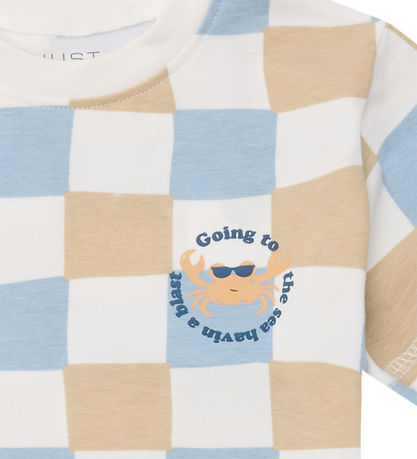 Hust and Claire T-shirt - Arthur - Ivory w. Crab
