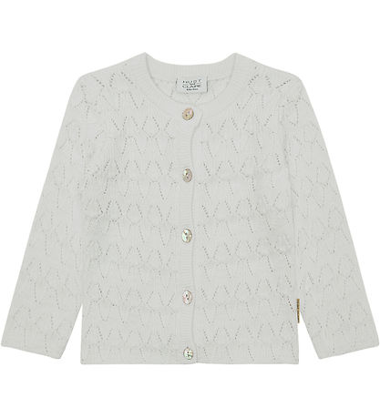 Hust and Claire Cardigan - Prjónað - Markmið - White M. Mynsturp