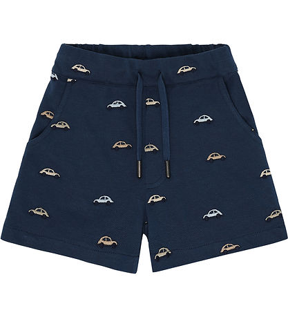 Hust and Claire Shorts - Piqué - Haggi - Blue Moon w. Cars
