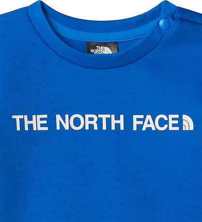 The North Face Sweat Set - Blouse/Trousers - Hero Blue w. Logo