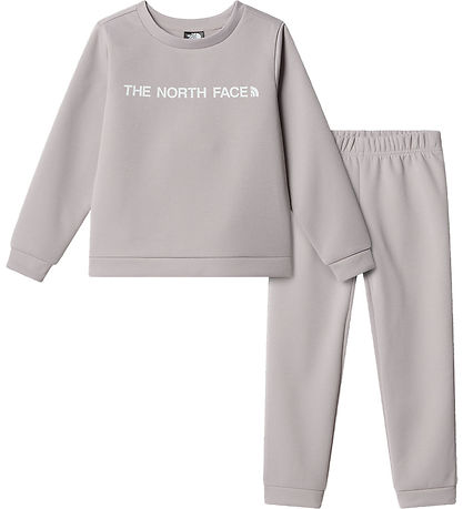 The North Face Sweat Set - Blouse/Trousers - Moonstone Grey w. L