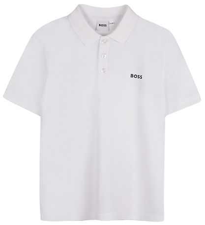 BOSS Polo - Weiß m. Print