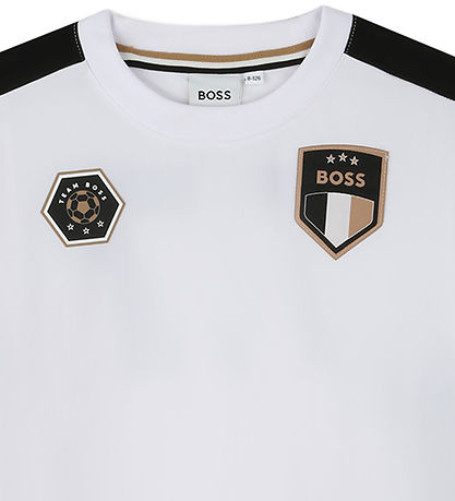 BOSS T-shirt - Team BOSS - White w. Print
