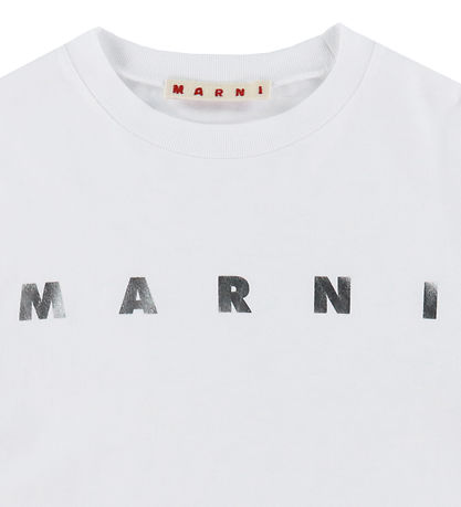 Marni Stuttermabolur - Skera - Hvítt