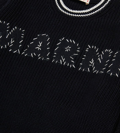 Marni Bluse - Strick - Schwarz m. Weiß