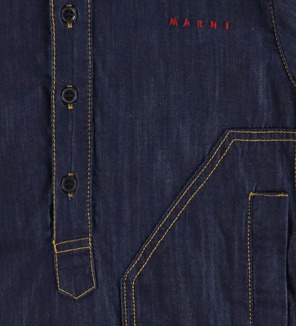 Marni Denimklänning - Marinblå