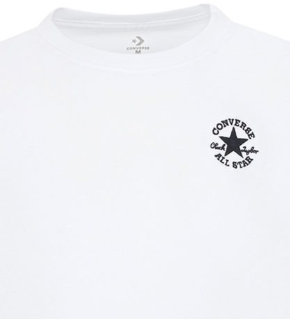 Converse Stuttermabolur - Hvítt