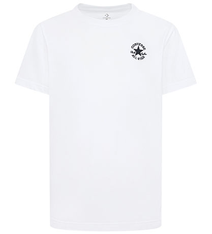 Converse Stuttermabolur - Hvítt
