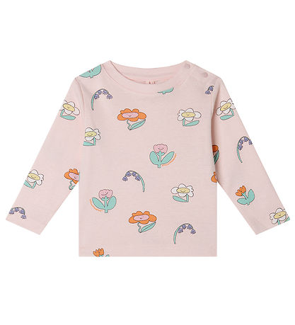 Stella McCartney Kids Bluse - Viola m. Blumen