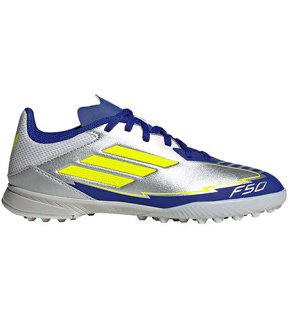 adidas Performance Fótboltaskór - F50 deild TF J Messi - Silv