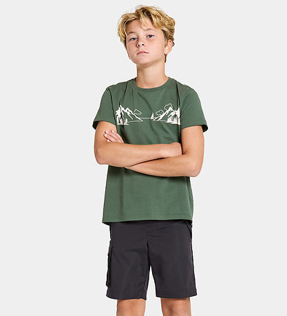 Didriksons Shell Shorts - Eiche - Graphit