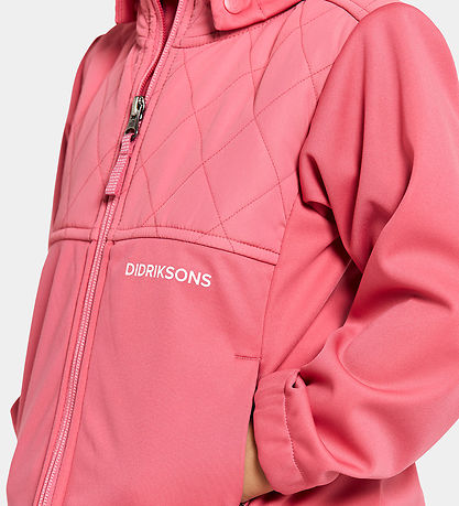 Didriksons Softshell Jacket - Briska - Dusty Azalea