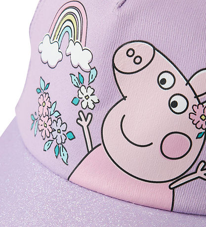 Name It Cap - NmfMis - Peppa Pig - Orchid Bloom
