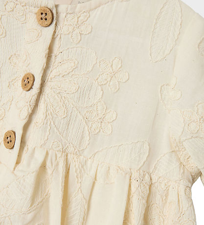 Lil' Atelier Dress Bodysuit - NbfFuna - Turtledove