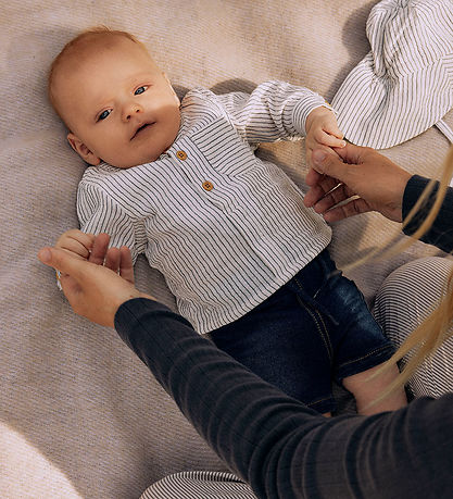 Name It Shirt Bodysuit l/s - NbmFedanne - Navy Blazer/Cloud Danc
