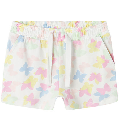 Name It Shorts - Noos - NmfVigga - Bright White/Bow Tie