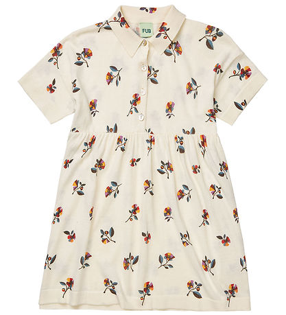 FUB Kleid - Ecru/Flower