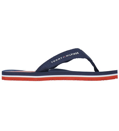 Tommy Hilfiger Flip Flops - Flag Print - Blue
