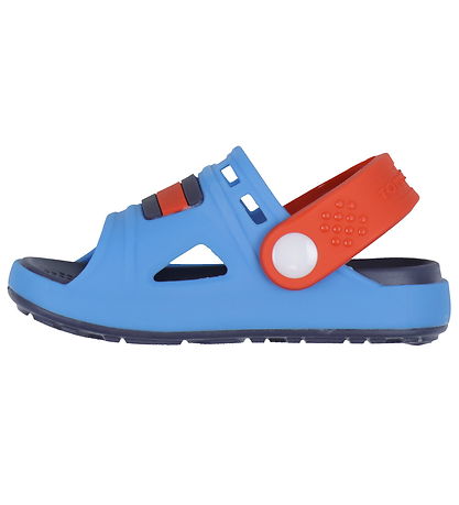 Tommy Hilfiger Sandals - Comfy - Sky Blue/Red