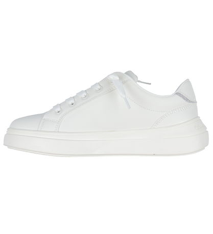 Calvin Klein Skór - Low Cute Lace-Up - Off White/Silfur