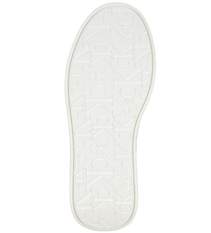 Calvin Klein Skór - Low Cute Lace-Up - Off White/Silfur
