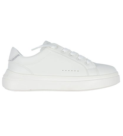 Calvin Klein Skór - Low Cute Lace-Up - Off White/Silfur