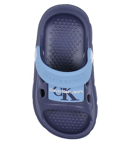 Calvin Klein Sandalar - Þægilegt - Blátt/Ljósblátt