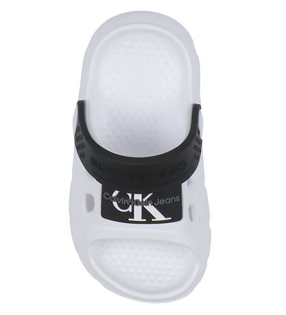 Calvin Klein Sandalar - Þægilegt - Hvítt/Svart